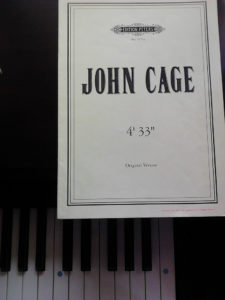 John Cage 4'33" Four Minutes Thirty-Three Seconds